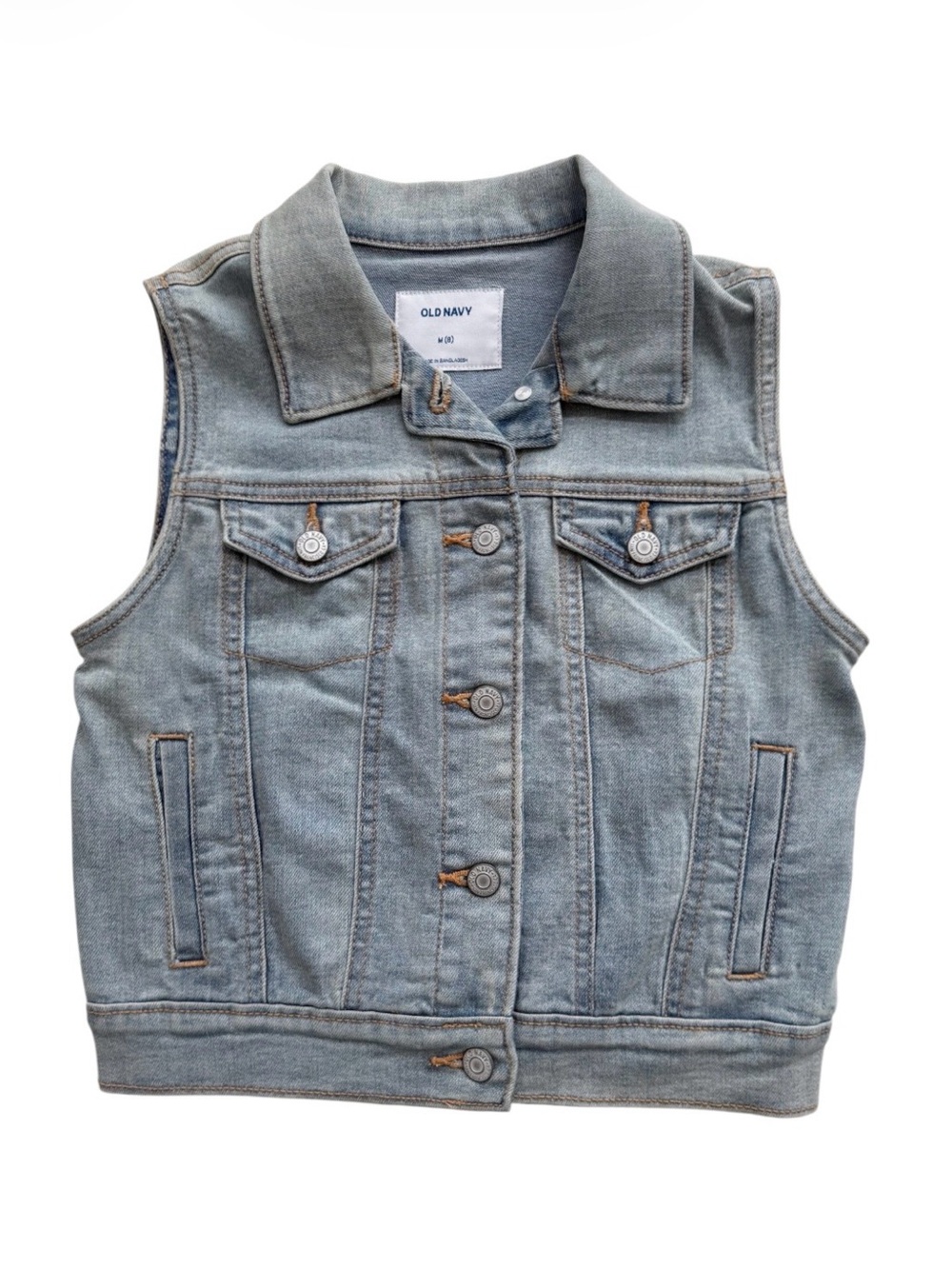 Old Navy Denim Jean Vest Size M (8)